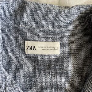 Zara Charcoal Woven Shirt